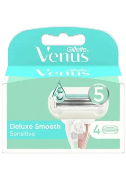 Змінні картриджі Gillette Venus V Edition Deluxe Smooth Sensitive, 4 шт